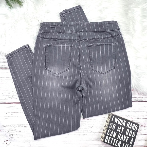 👖|•TRIBAL JEANS•| Audrey Mid-Rise Jegging Ankle Pull On Stretch Jeans Size 8👖 - Picture 1 of 5